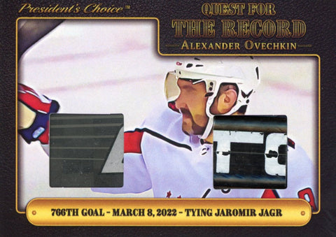 Quest For the Record #12: Alex Ovechkin Ties Jaromir Jagr 2/8