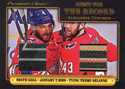 Quest For the Record #4: Alex Ovechkin Ties Teemu Selanne 6/8