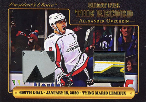 Quest For the Record #5: Alex Ovechkin Ties Mario Lemieux 2/8