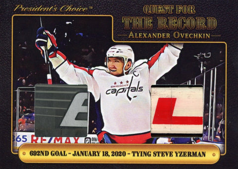 Quest For the Record #6: Alex Ovechkin Ties Steve Yzerman 6/8