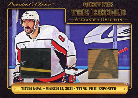 Quest For the Record #9: Alex Ovechkin Ties Phil Esposito 6/8