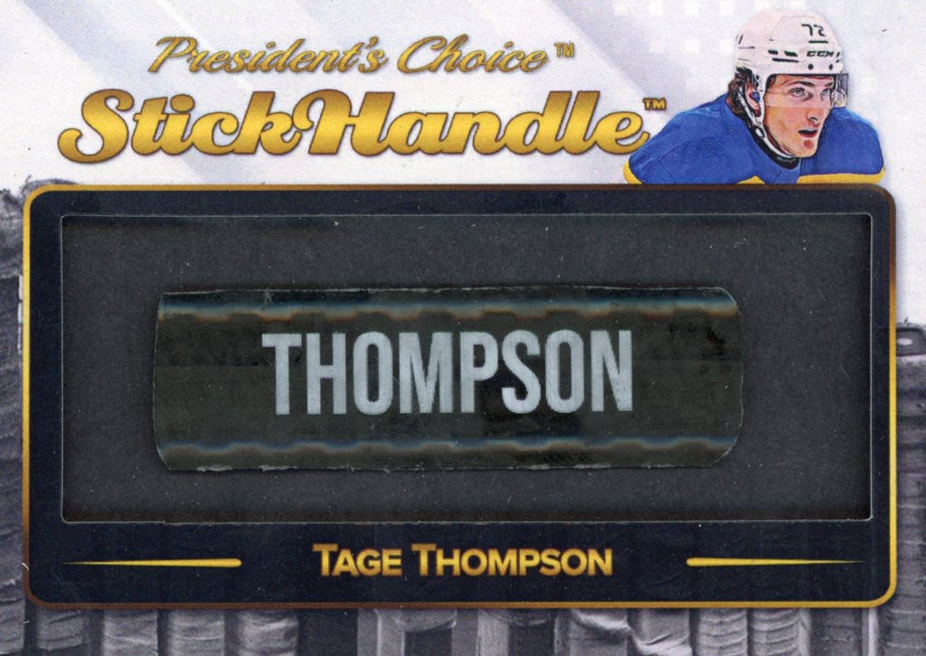 Tage Thompson StickHandle 1/1
