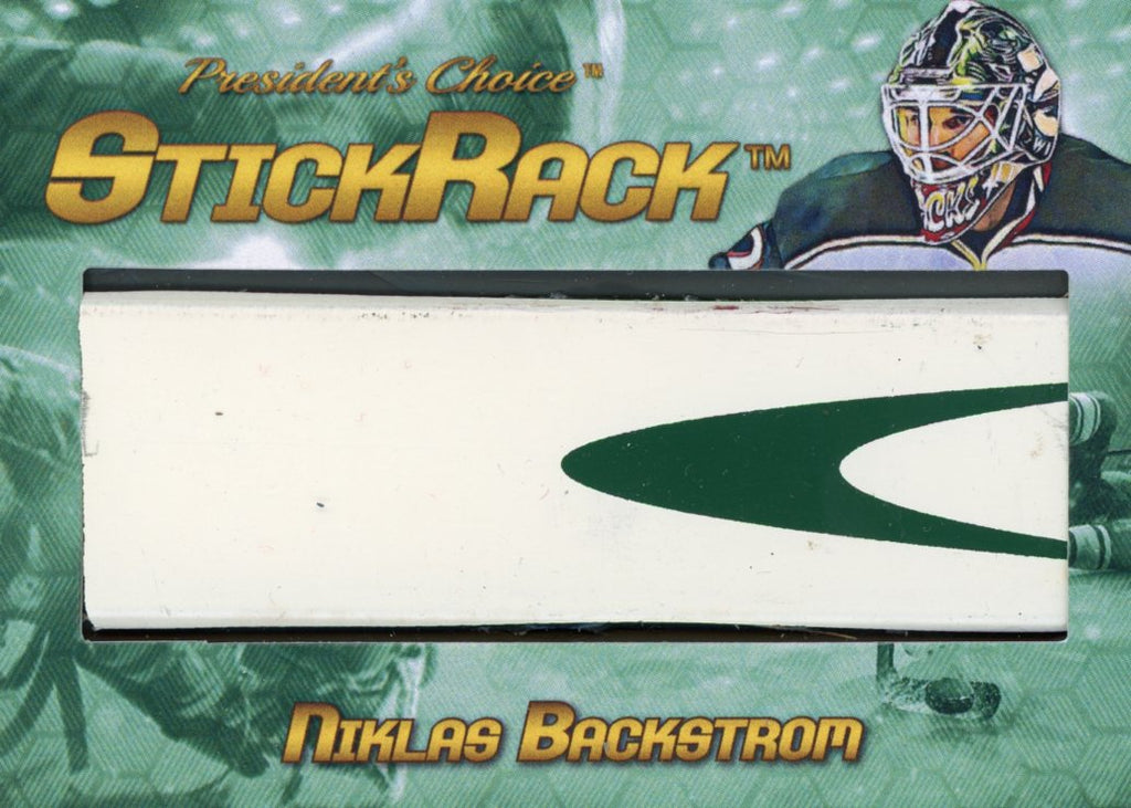 Niklas Backstrom StickRack 10/10