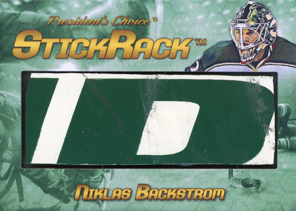 Niklas Backstrom StickRack 6/10