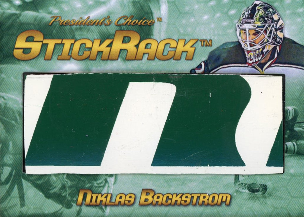 Niklas Backstrom StickRack 9/10
