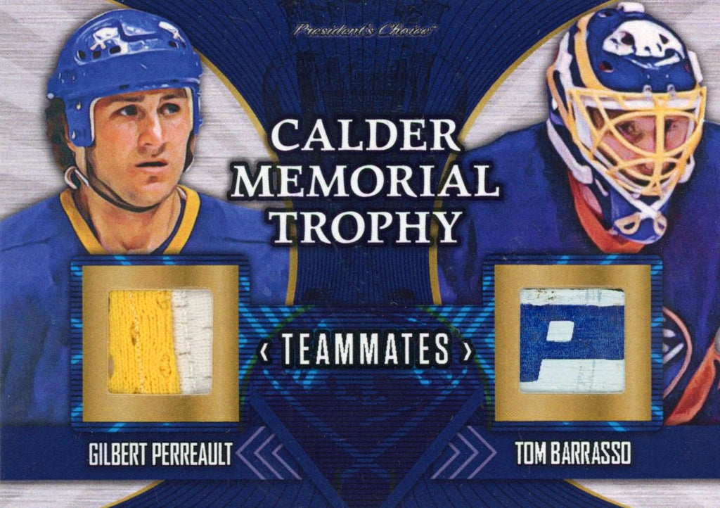 Buffalo Sabres Gilbert Perreault & Tom Barrasso Teammates 1/5