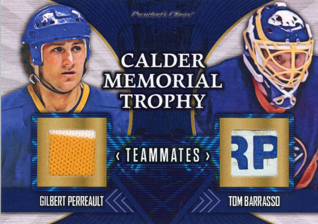 Buffalo Sabres Gilbert Perreault & Tom Barrasso Teammates 5/5