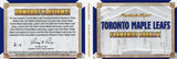 Six Piece Booklet Toronto Maple Leafs 2/3
