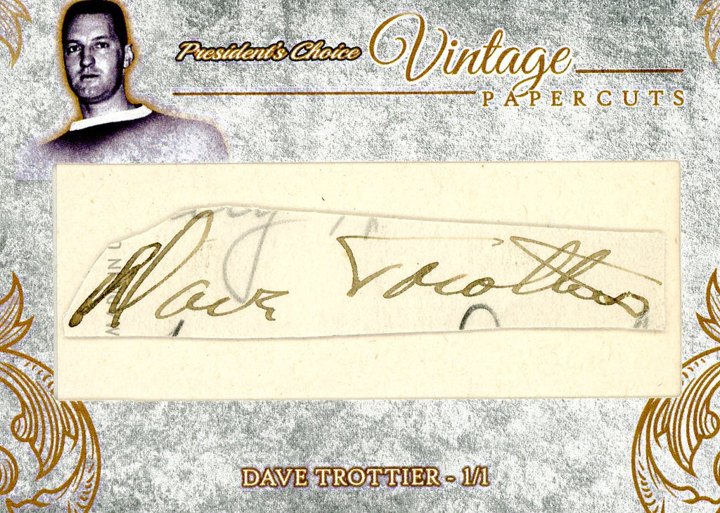 Dave Trottier Vintage PaperCuts 1/1