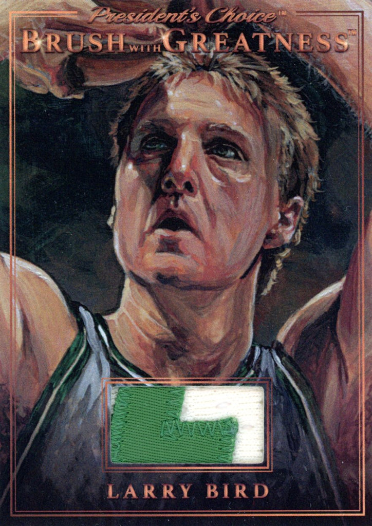 BWG-2 Larry Bird Brush With Greatness 1/1 Bronze