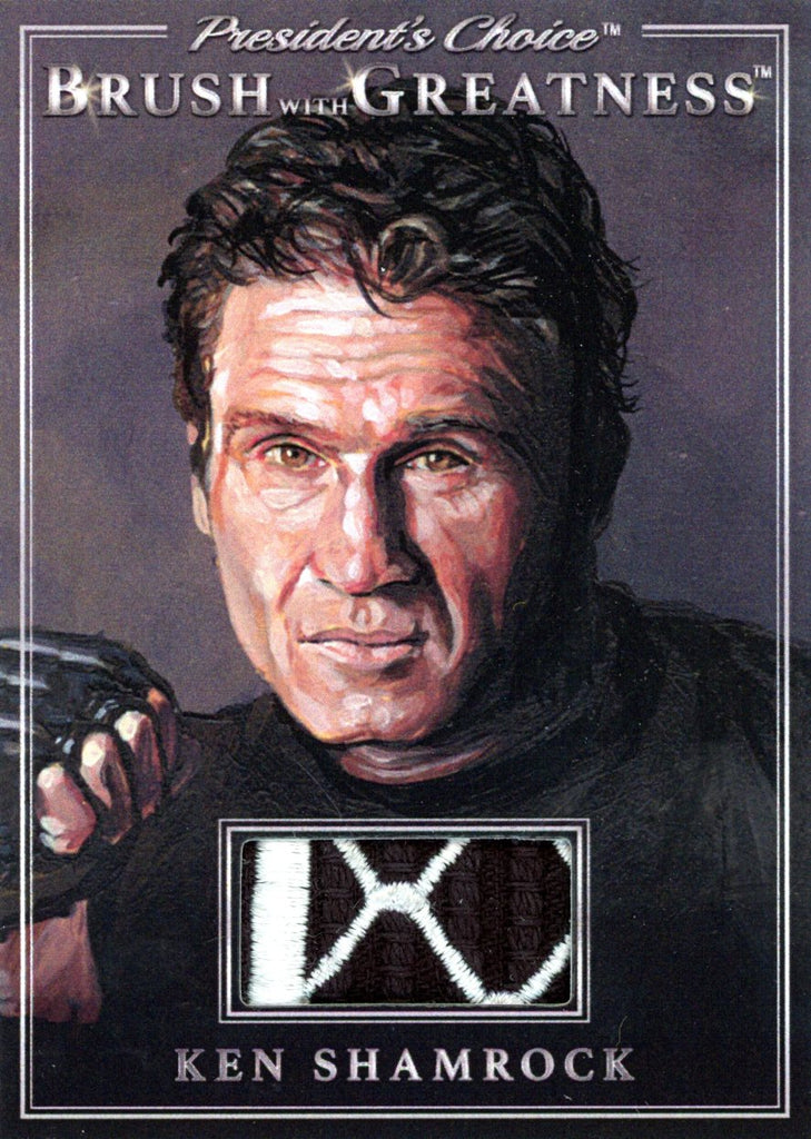 BWG-44 Ken Shamrock Brush With Greatness 1/1 Silver