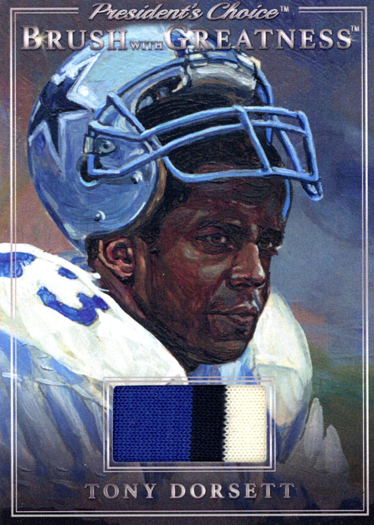 BWG-47 Tony Dorsett Brush With Greatness 1/1 Silver