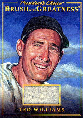BWG-49 Ted Williams Brush With Greatness 1/1 Gold