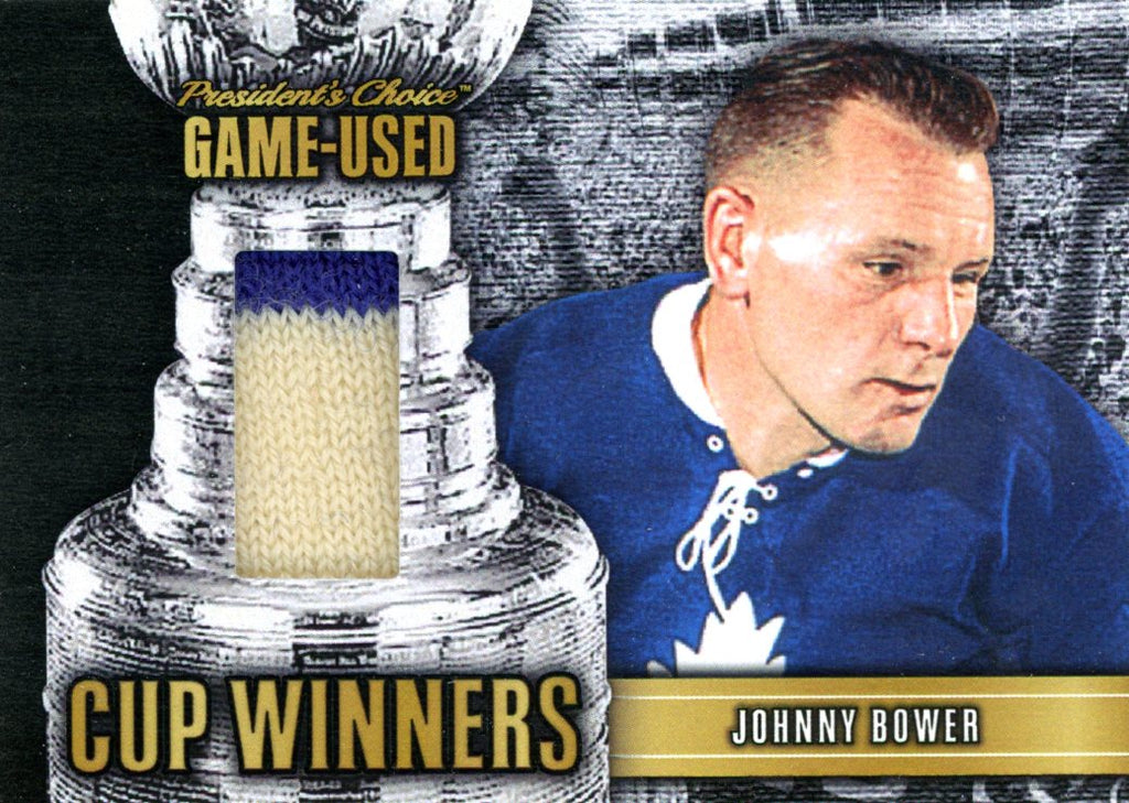 Johnny Bower Cup Winners #'d 8/10