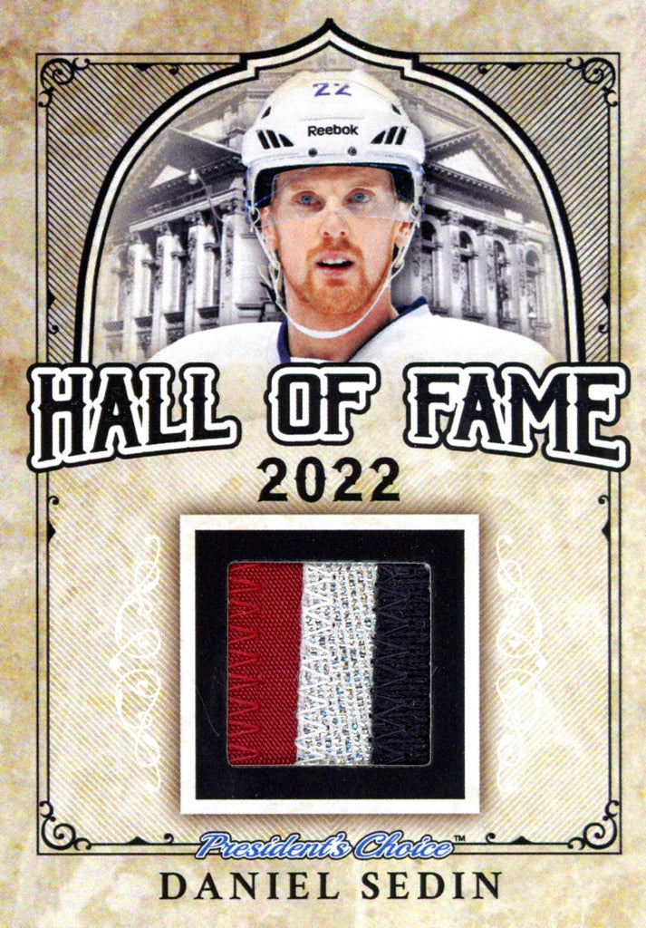 Daniel Sedin Hall of Fame 5/5