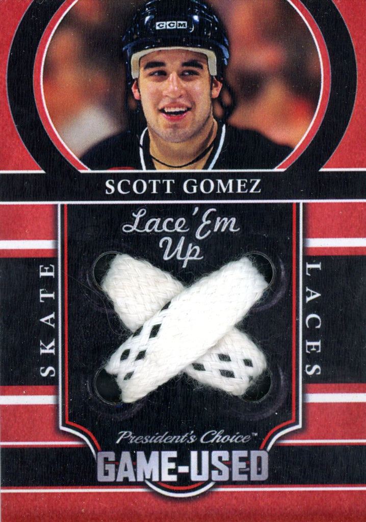 Scott Gomez Lace’Em Up #'d 7/10