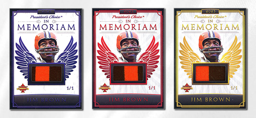 New Jim Brown "In Memoriam" Cards Now Available