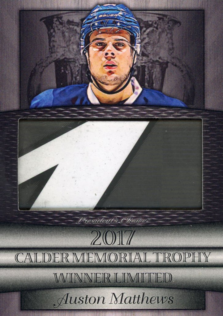 Auston Mathews Calder Memorial Winners - Limited Silver 3/10