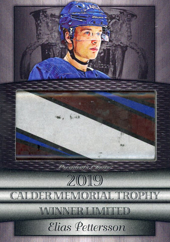 Elias Pettersson Calder Memorial Winners - Limited Silver 7/10