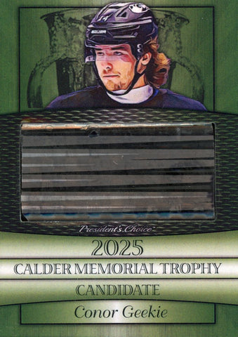 Conor Geekie 2025 Candidates - Green 9/10