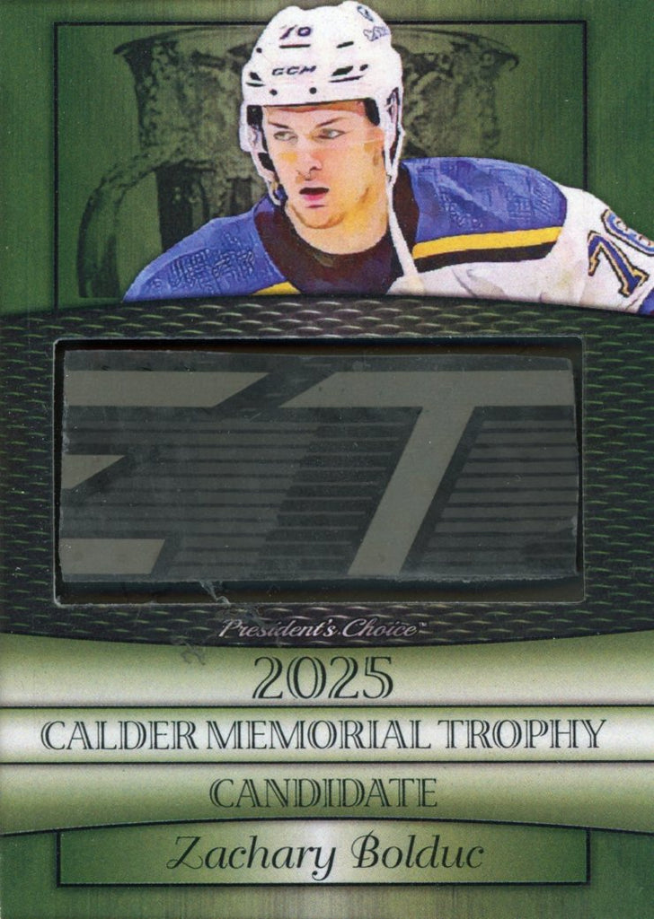 Zachary Bolduc 2025 Candidates - Green 1/10