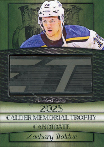 Zachary Bolduc 2025 Candidates - Green 1/10