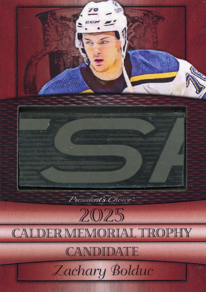 Zachary Bolduc 2025 Candidates - Red 1/10