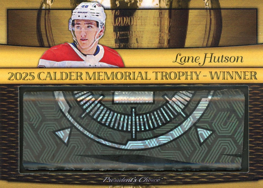 Lane Hutson 2025 Calder Trophy Winner 4/10