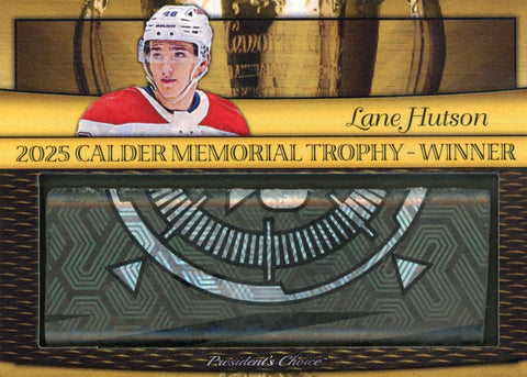 Lane Hutson 2025 Calder Trophy Winner 5/10