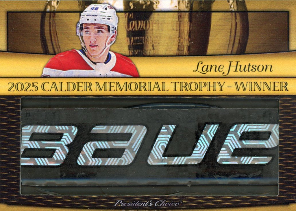 Lane Hutson 2025 Calder Trophy Winner 6/10