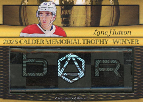 Lane Hutson 2025 Calder Trophy Winner 7/10