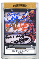 Mick Foley AKA In the Ring Autograph Card with Inscription 1/1
