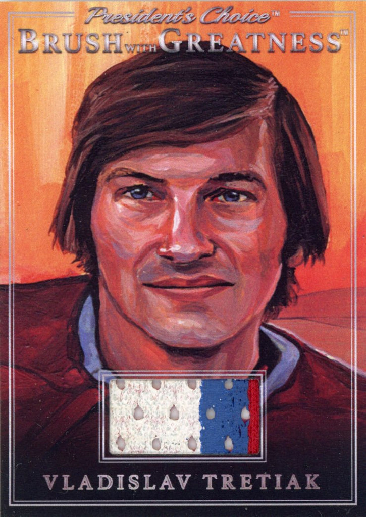 BWG-101 Vladislav Tretiak Brush With Greatness 1/1 Silver