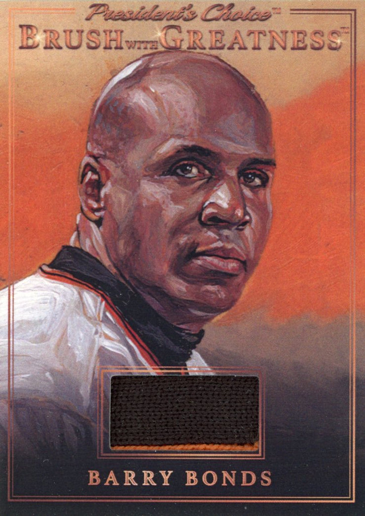 BWG-102 Barry Bonds Brush With Greatness 1/1 Bronze