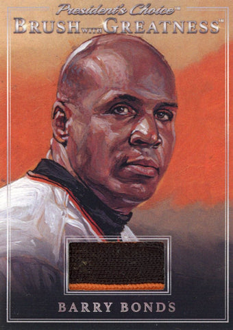BWG-102 Barry Bonds Brush With Greatness 1/1 Silver