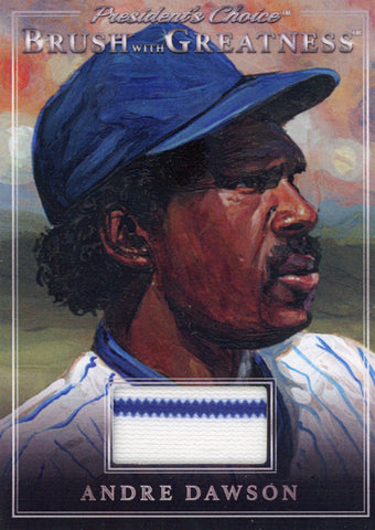 BWG-105 Andre Dawson Brush With Greatness 1/1 Silver