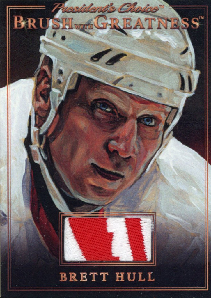 BWG-107 Brett Hull Brush With Greatness 1/1 Bronze