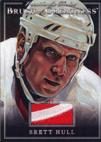 BWG-107 Brett Hull Brush With Greatness 1/1 Silver