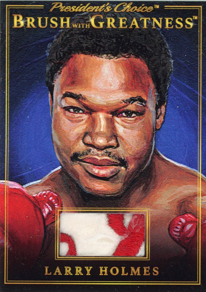 BWG-109 Larry Holmes Brush With Greatness 1/1 Gold