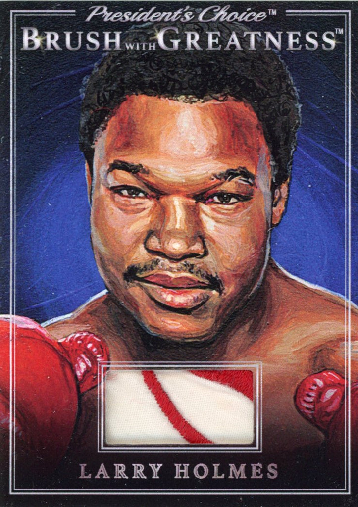 BWG-109 Larry Holmes Brush With Greatness 1/1 Silver