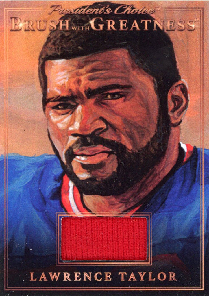 BWG-113 Lawrence Taylor Brush With Greatness 1/1 Bronze