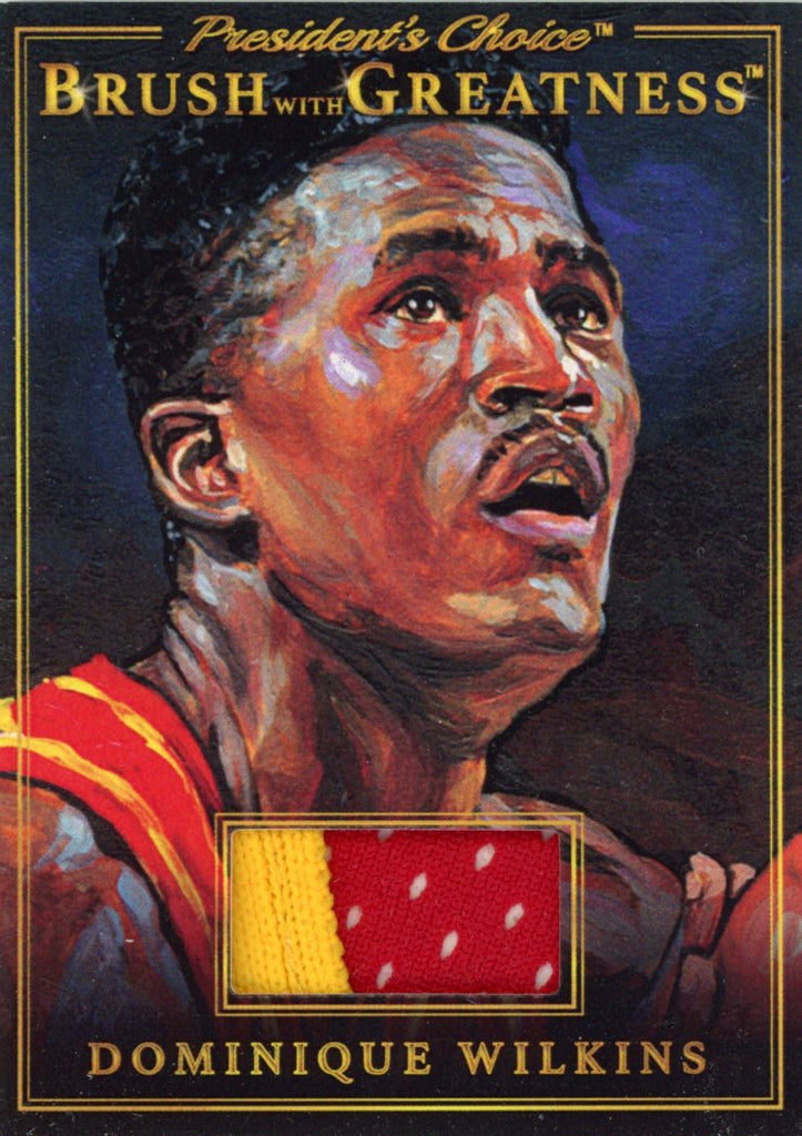 BWG-114 Dominique Wilkins Brush With Greatness 1/1 Gold