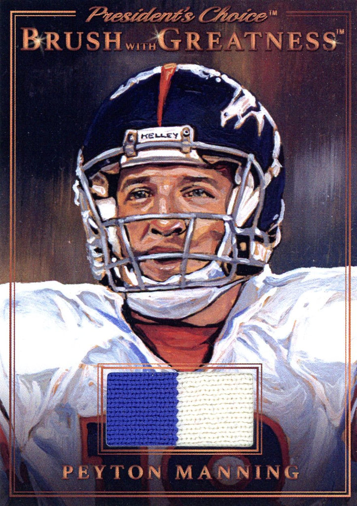 BWG-57 Peyton Manning Brush With Greatness 1/1 Bronze