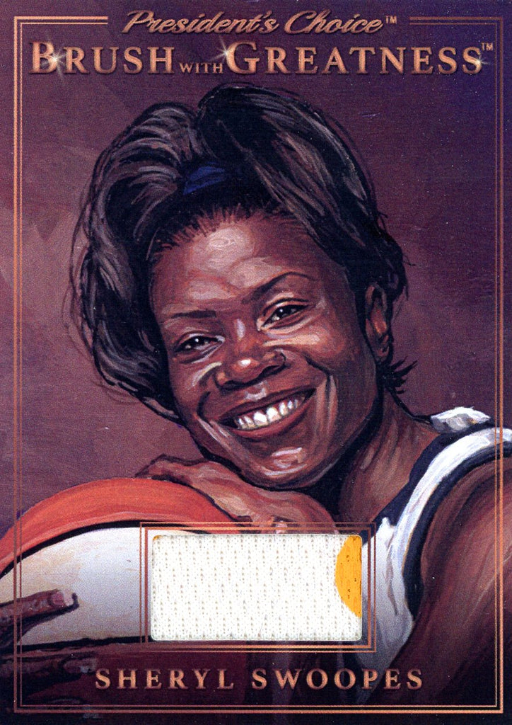 BWG-58 Sheryl Swoopes Brush With Greatness 1/1 Bronze