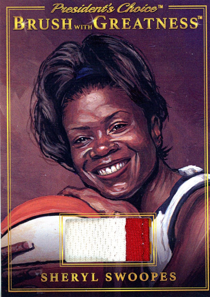 BWG-58 Sheryl Swoopes Brush With Greatness 1/1 Gold