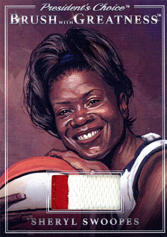 BWG-58 Sheryl Swoopes Brush With Greatness 1/1 Silver