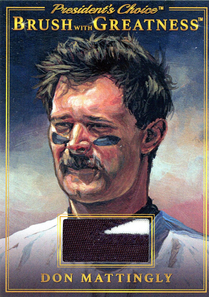 BWG-60 Don Mattingly Brush With Greatness 1/1 Gold