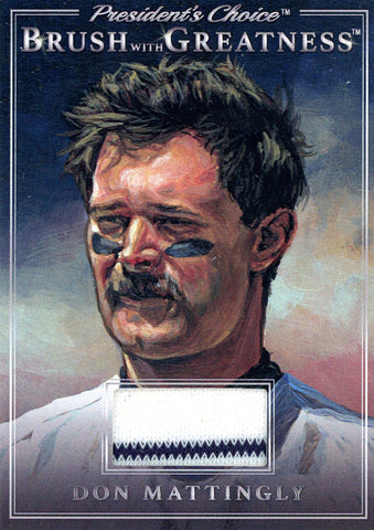 BWG-60 Don Mattingly Brush With Greatness 1/1 Silver
