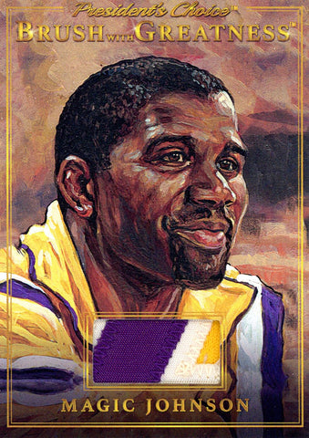 BWG-61 Magic Johnson Brush With Greatness 1/1 Gold