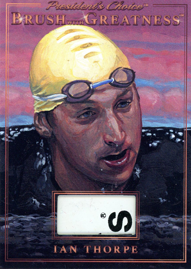 BWG-62 Ian Thorpe Brush With Greatness 1/1 Bronze